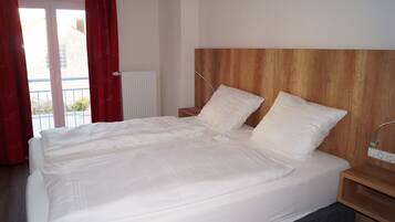 Apartment, Balkon (15) | Allergikerbettwaren, Pillowtop-Betten, Zimmersafe, Verdunkelungsvorhänge