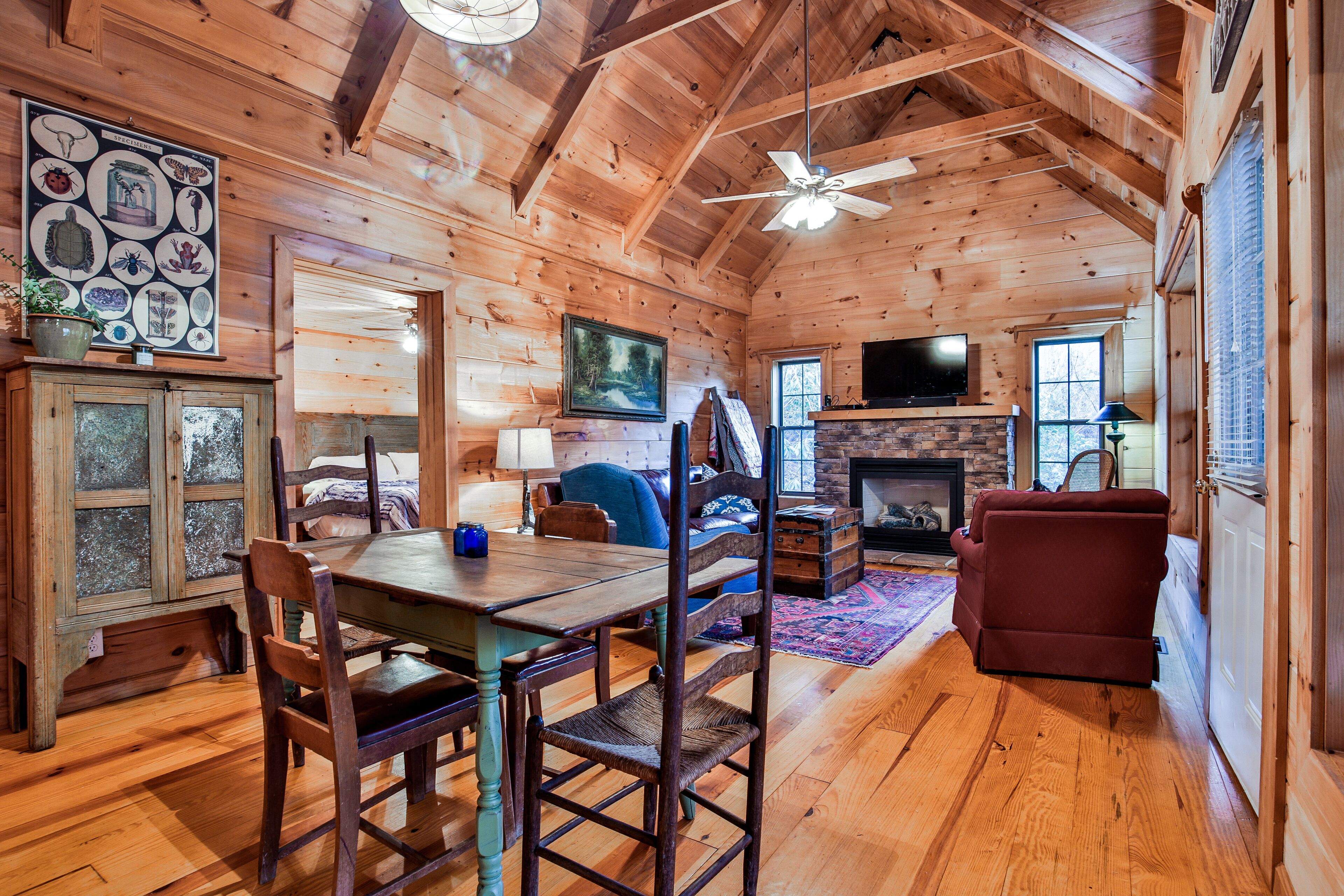 智能电视、壁炉