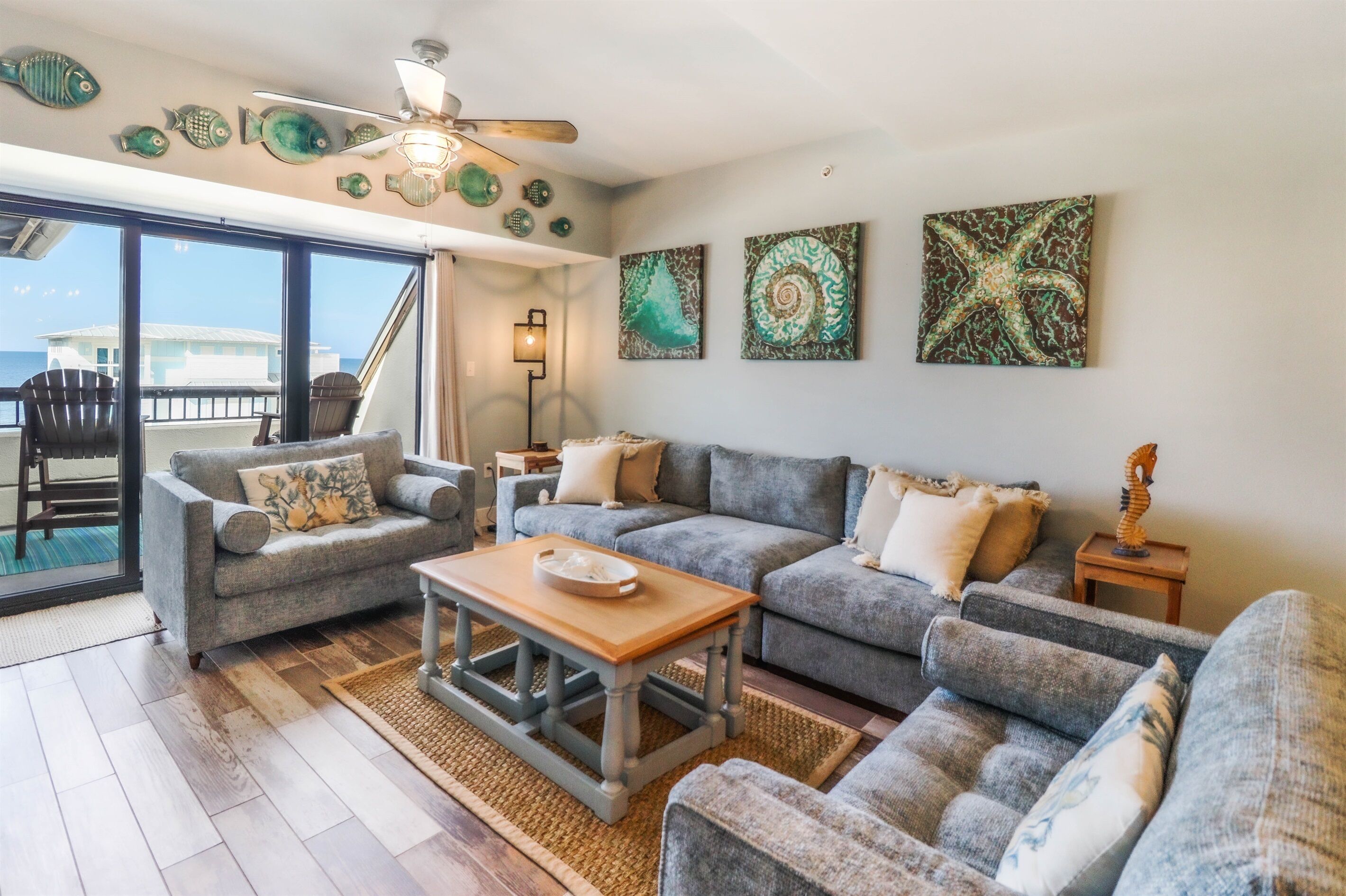 Gorgeous 3 BR W/Ocean View! Reduced Fall rates!  Snowbird rates available!