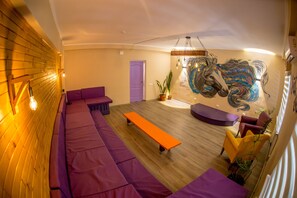 Living area - Soul Hostel (Almaty)