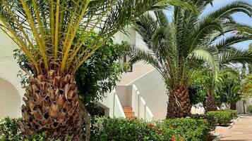 Apartment, 1 Bedroom, Garden View | Living area | Flat-screen TV, toys