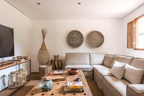 Living area - Casa Amarela (Fernando de Noronha)