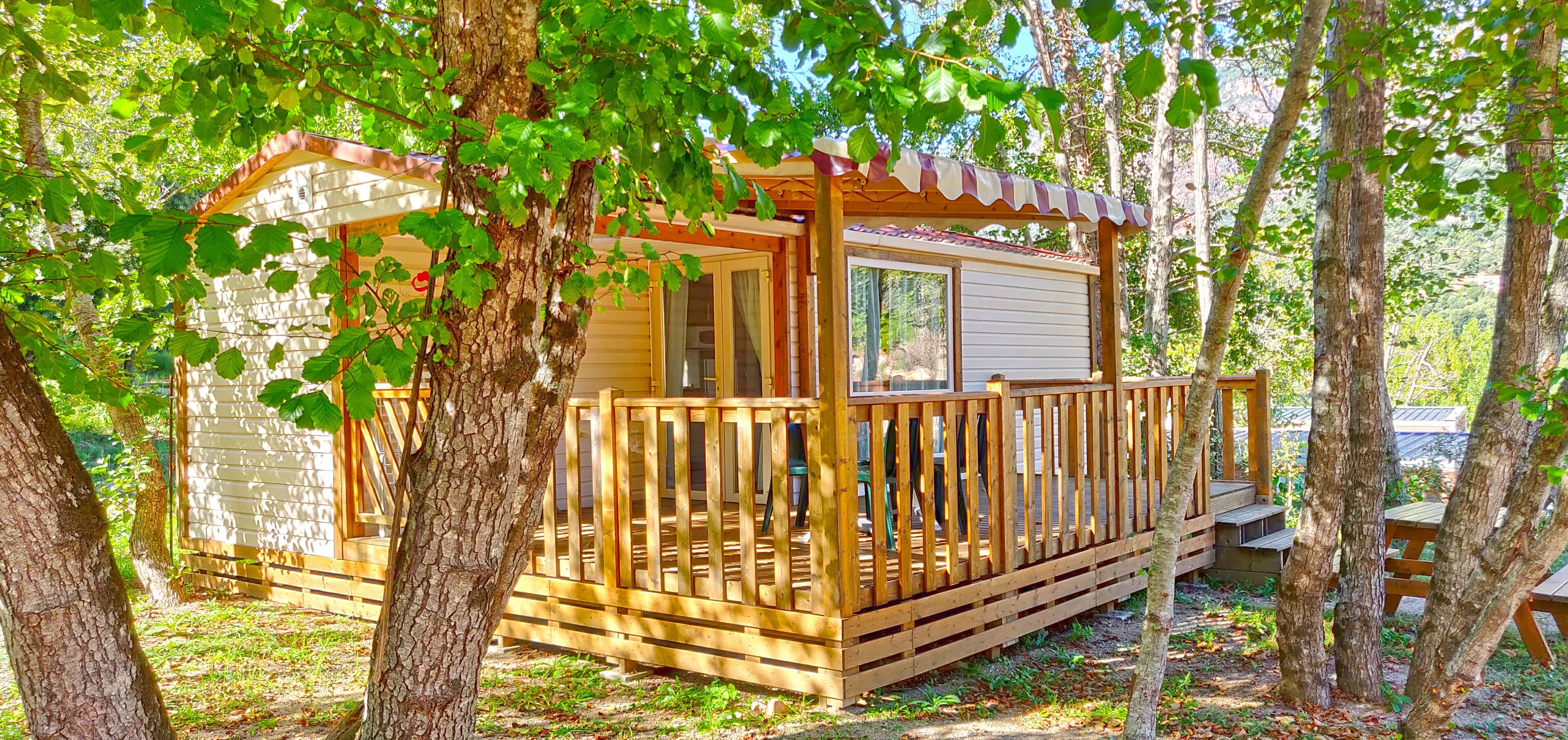 Stacaravan, 2 slaapkamers (Scandola) | Uitzicht vanuit de kamer