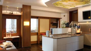 Interior entrance