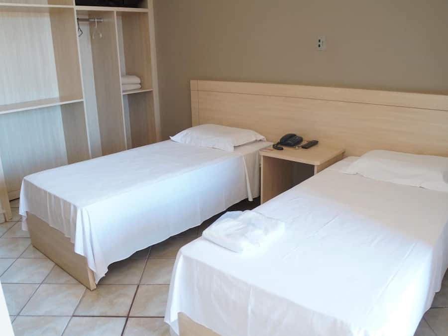 Minibar, desk, blackout drapes, free WiFi