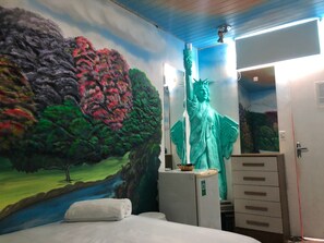 Economy Double Room, Non Smoking | Minibar, individually decorated, free WiFi, bed sheets - Pousada Country K (Boa Vista)