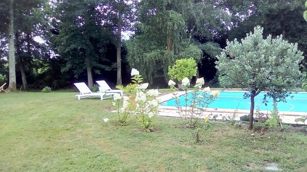 Seasonal outdoor pool
