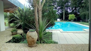 Seasonal outdoor pool