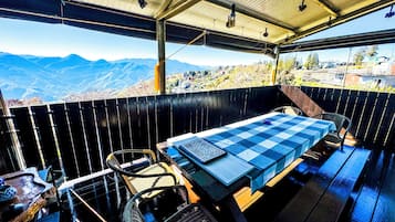 Deluxe vierpersoonskamer, niet-roken | Terras