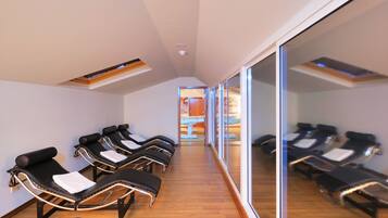 Salas para tratamentos a dois, massagens