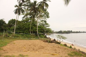 Na praia 