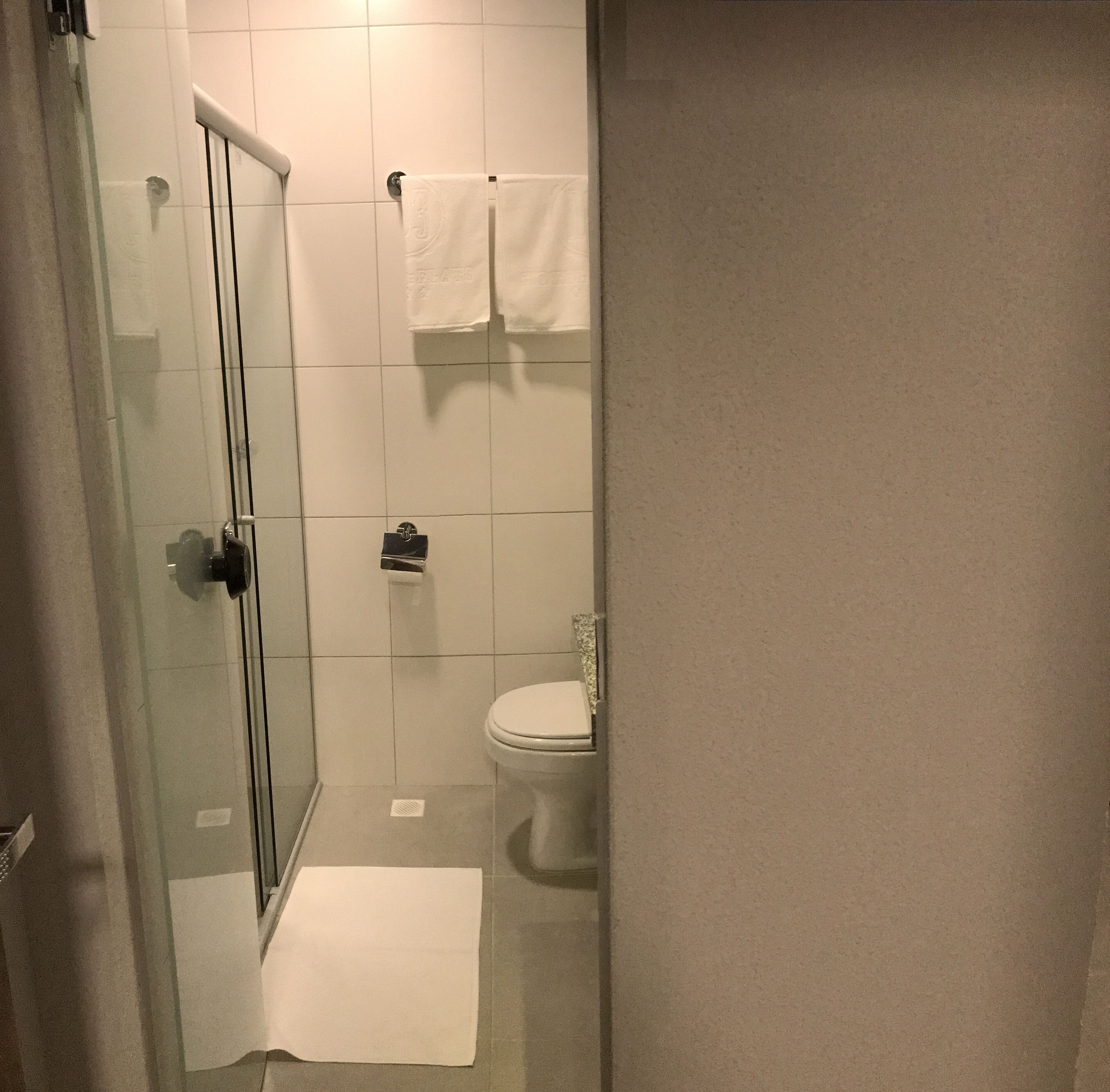 free toiletries, towels, soap, shampoo