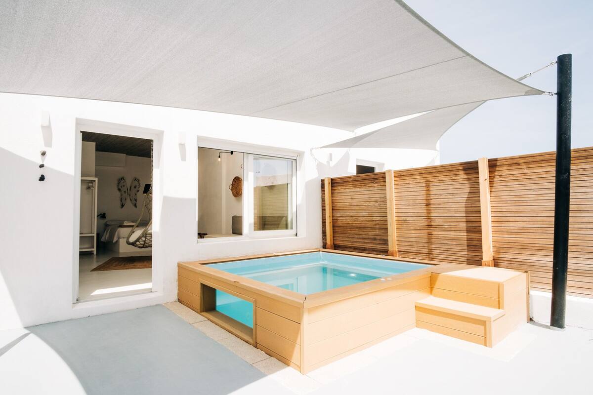 Suite – deluxe, spabadekar | Terrasse/patio