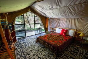 Tent, 1 Bedroom, Accessible | In-room safe, individually decorated, individually furnished, bed sheets - Punda Milias Lodge (Nakuru)