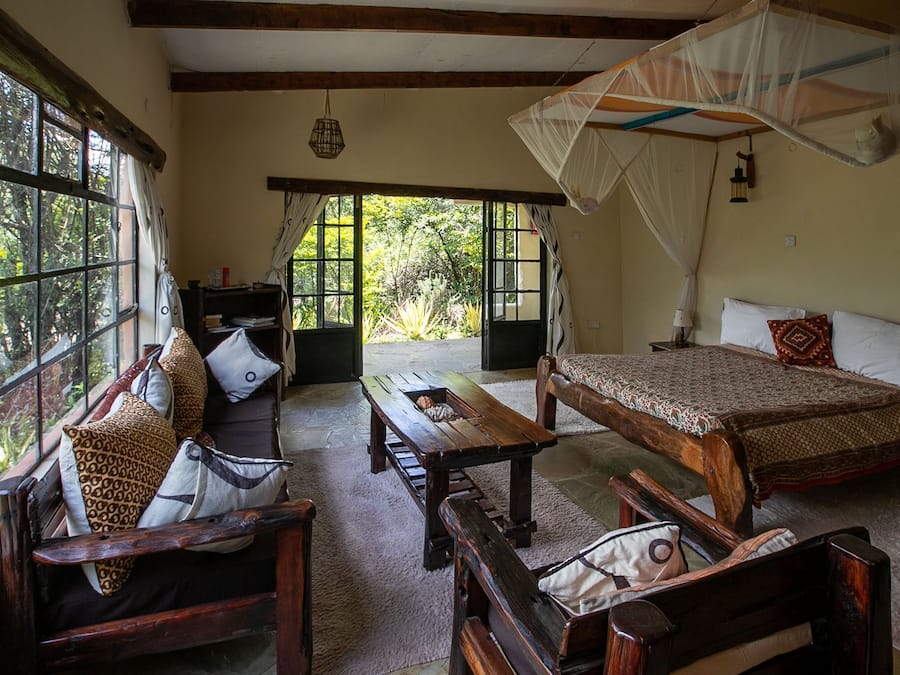 Casa de campo conforto, 3 quartos, no jardim | Cofres nos quartos, individualmente decorados