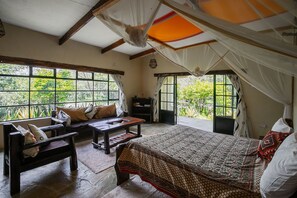 Comfort Cottage, 3 Bedrooms, Garden Area | In-room safe, individually decorated, individually furnished, bed sheets - Punda Milias Lodge (Nakuru)