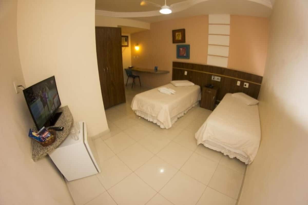 Blackout curtains, free WiFi, bed sheets