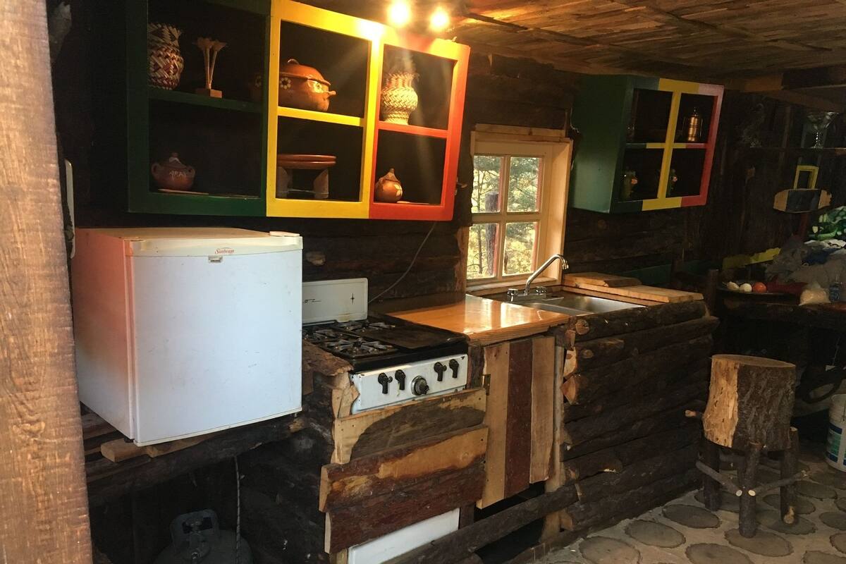 Family Cabin, Multiple Beds, Kitchen | Private kitchen