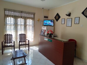 Zona de estar del vestíbulo