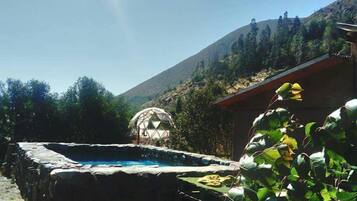 Indoor pool, free cabanas