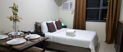 1 bedroom, WiFi, bed sheets