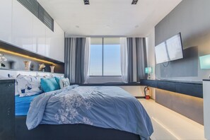 1 chambre, fer et planche à repasser, Wi-Fi, literie fournie