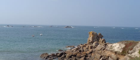 Una spiaggia nelle vicinanze