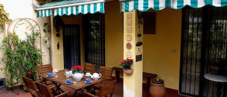 Restauration en plein air