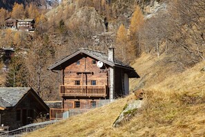 Exterior - Maisonette Grené is a romantic mountain style apartment outside the Valtournenche village (Valtorunenche)