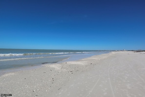 On the beach