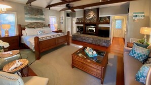 Cottage, 1 Bedroom (Taylor's Landing 27) | Living area | TV - Steinhatchee Landing Resort (Steinhatchee)