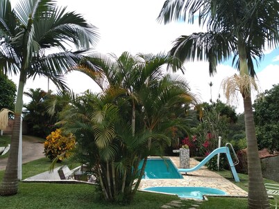 Experience tranquillity at Chácara Bicho Preguiça: your perfect natural refuge!