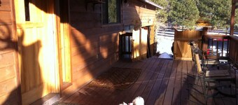 In Tonto Village backing up hundreds of miles offroad roads in the forest