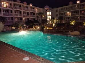 Indoor pool, outdoor pool