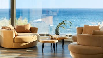 Smart TV, chimenea, tenis de mesa y oficina