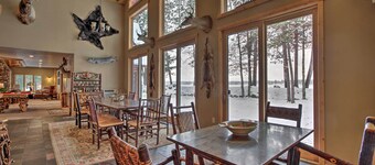 Expansive Ruth Lake Home w/ Dock, Fire Pit & Beach