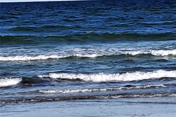 Beach nearby, sun loungers
