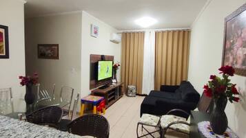 Una Smart TV, un reproductor de DVD