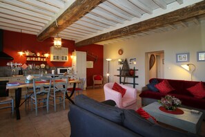 Smart TV, fireplace, DVD player, ping pong - Beautiful 18th century property on the banks of the river Lot (Clairac)