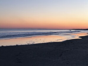 On the beach