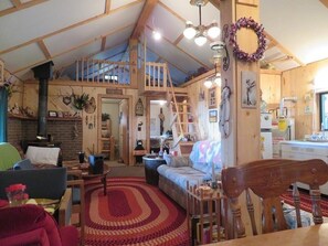 Interior - A Western Rose Cabin Shell, WY: The Big Horn Mountains 
ELK HUNT AREA 41 (Shell)