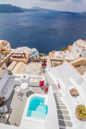 Property grounds - Hector Cave House Oia Santorini (Oia)