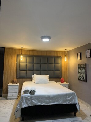 4 bedrooms, in-room safe, iron/ironing board, free WiFi