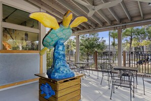 Opções para refeição ao ar livre