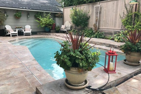 93 Degree Salt Water Pool