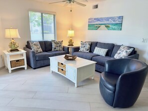 Smart TV, ping pong, books