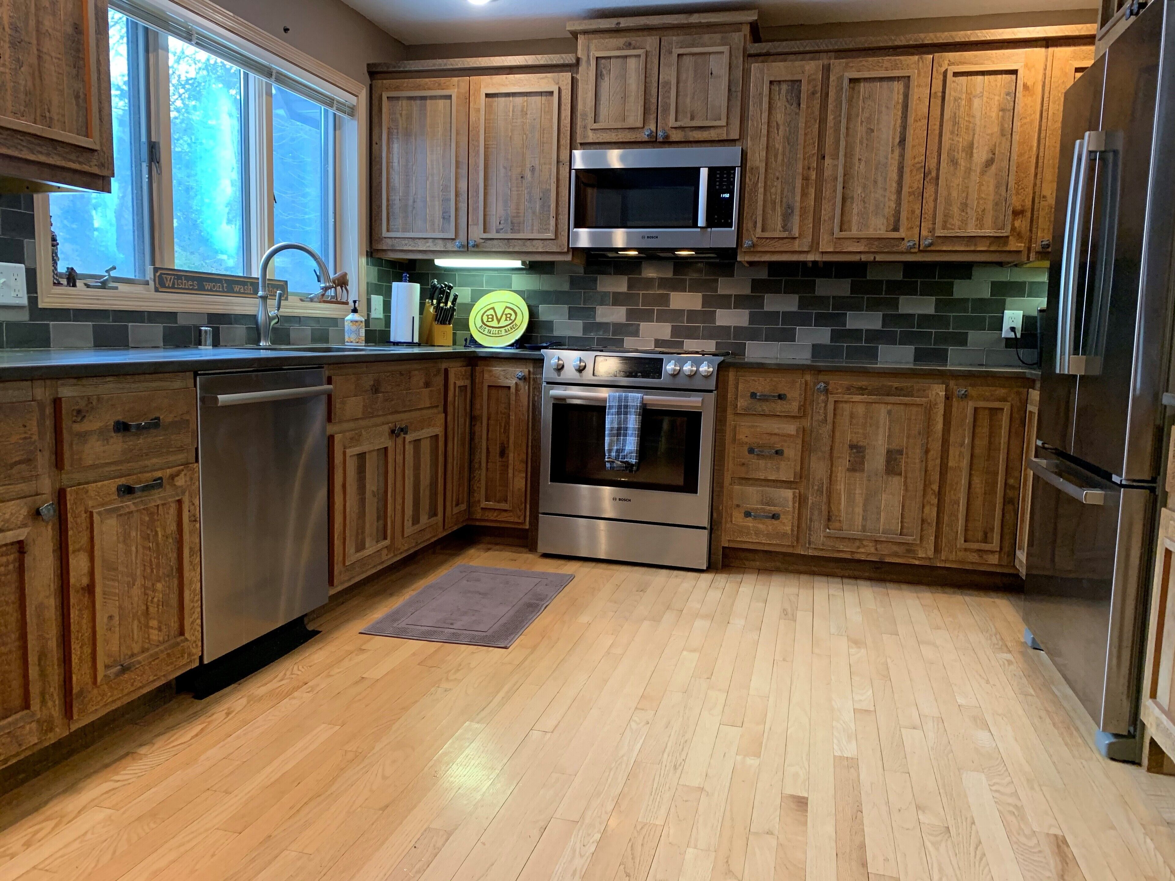 The 6 Bedroom Lodge overlooking the valley at Big Valley Ranch 