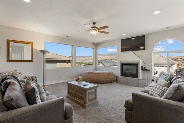 Älytelevisio, takka