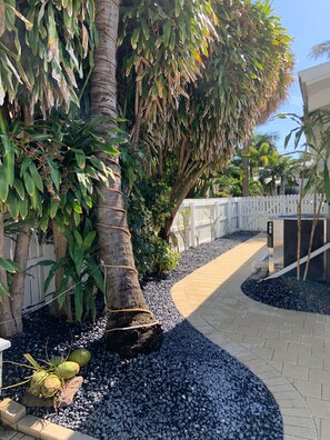 Overnattingsstedets uteområder