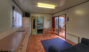 Cabin, 2 Bedrooms | Living area